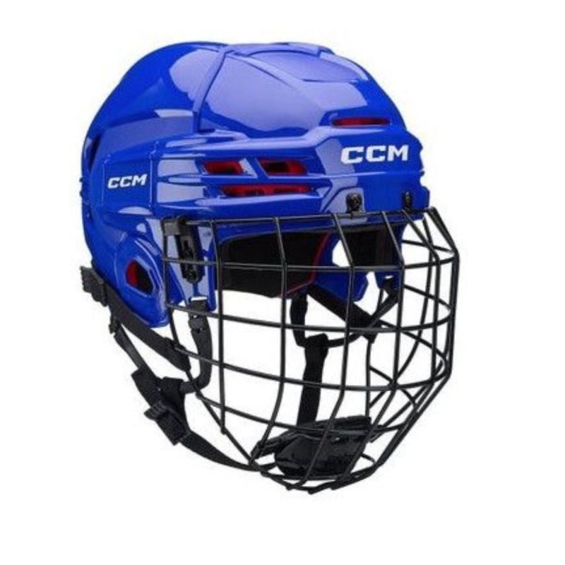 CCM TACKS 70 SR HOCKEY HELMET WITH CAGE