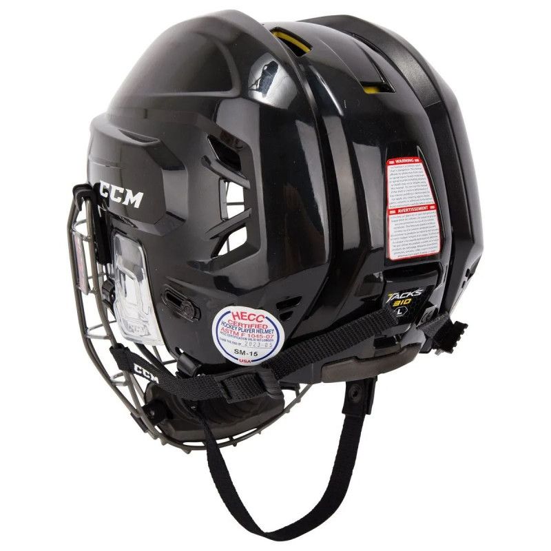 CCM TACKS 310 HOCKEY HELMET WITH CAGE