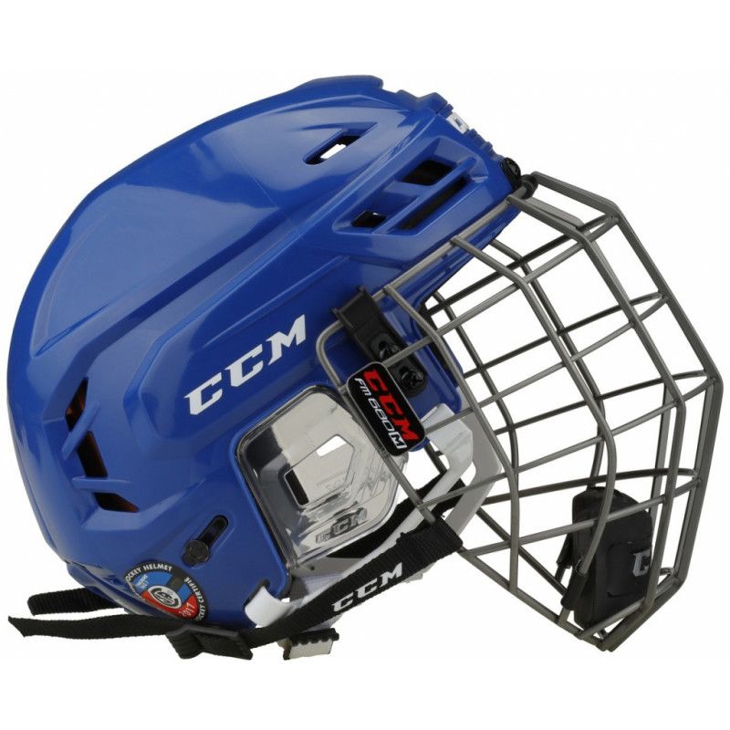 CCM TACKS 710 HOCKEY HELMET WITH CAGE