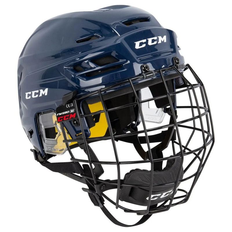 CCM TACKS 210 SR HOCKEY HELMET WITH CAGE