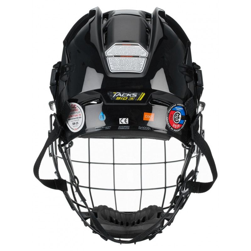 CCM TACKS 910 HOCKEY HELMET WITH CAGE