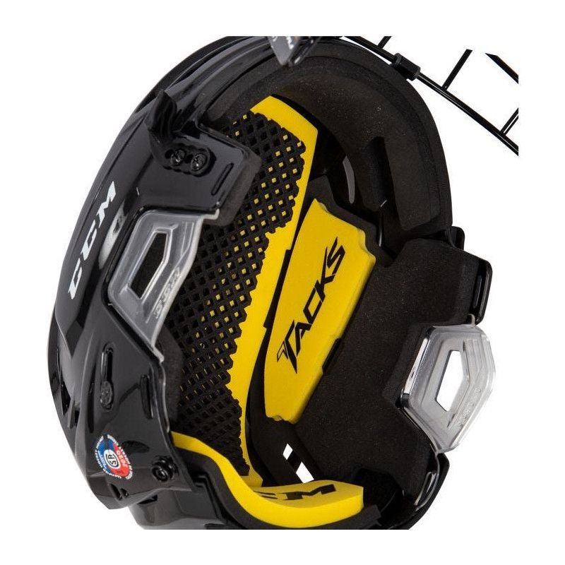 CCM TACKS 210 SR HOCKEY HELMET WITH CAGE