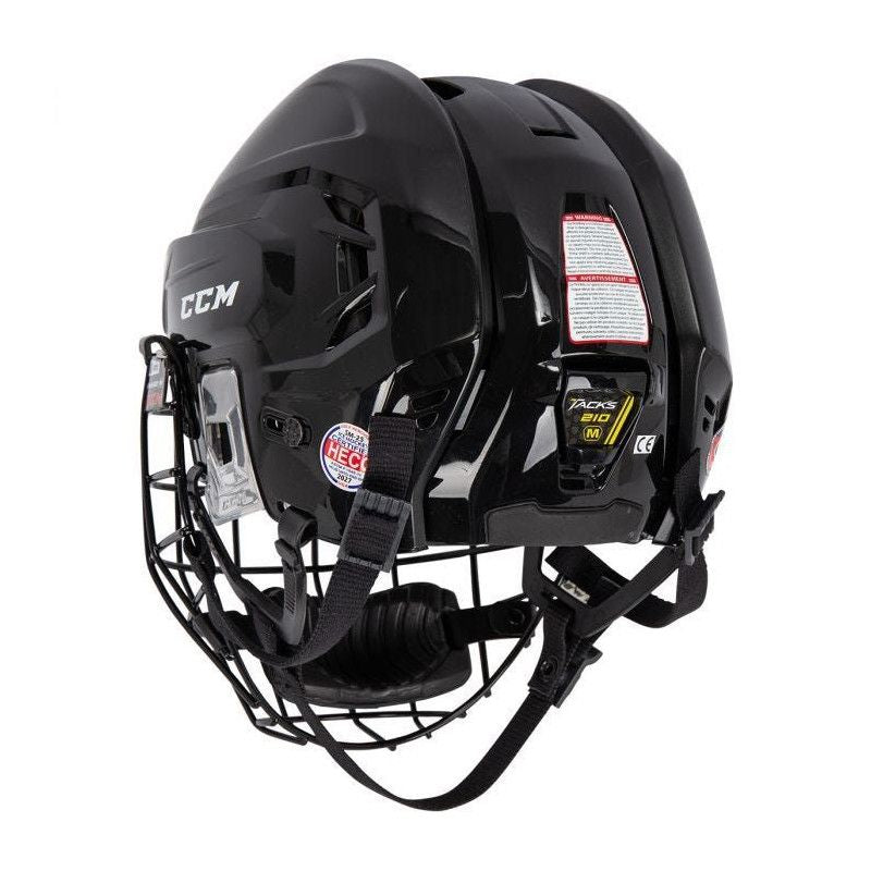 CCM TACKS 210 SR HOCKEY HELMET WITH CAGE