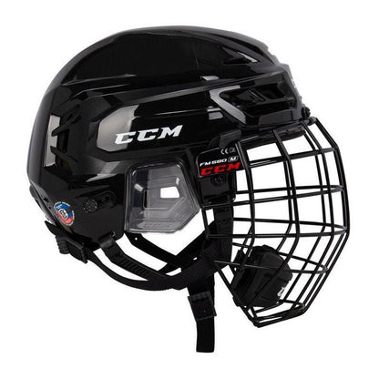 CCM TACKS 210 SR HOCKEY HELMET WITH CAGE