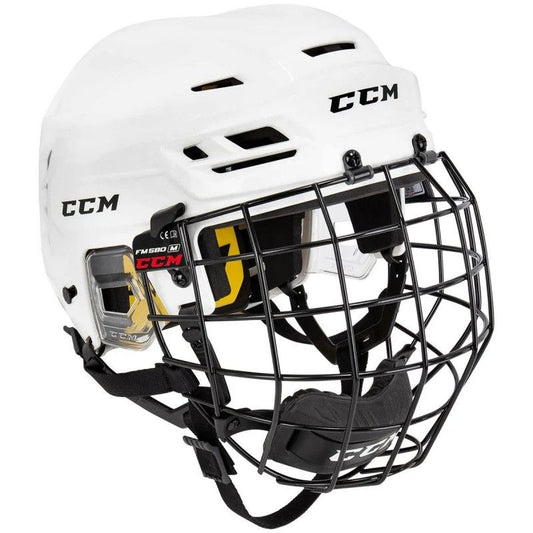 CCM TACKS 210 SR HOCKEY HELMET WITH CAGE