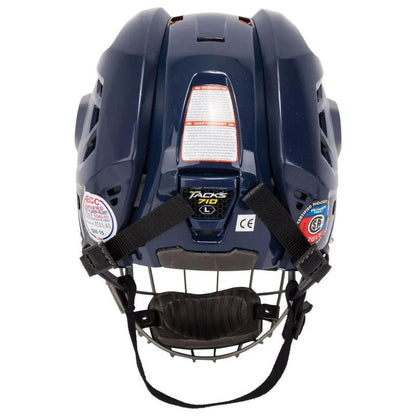 CCM TACKS 710 HOCKEY HELMET WITH CAGE